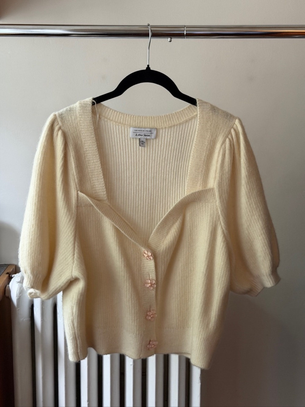 And Other Stories Button Knit Sweater Top